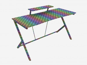 Gaming Home Computer Table Desk Modelo 3D