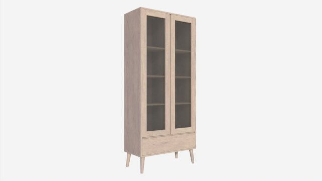 Glass cabinet Nagano Modèle 3D .c4d .max .obj .3ds .fbx .stl .blend 