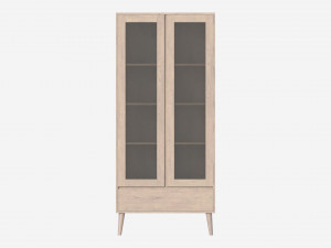 Glass cabinet Nagano Modèle 3D