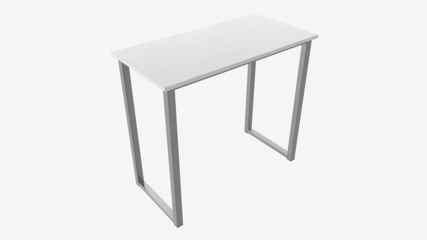 Home Office Computer Desk 32-Inch 3D Model .c4d .max .obj .3ds .fbx .stl .blend 
