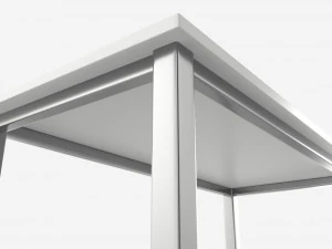 Home Office Computer Desk 32-Inch 3D Model