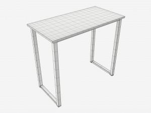 Home Office Computer Desk 32-Inch 3D Model