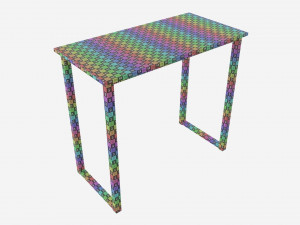 Home Office Computer Desk 32-Inch 3D Model