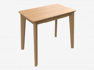 서랍이 있는 홈 오피스 작업대 책상 3D 모델