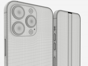 IPhone 13 Pro Max 3D 모델