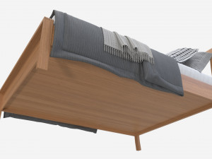 Kingsize Bed Ercol Bosco 3D Модель