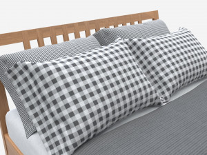 Kingsize Bed Ercol Bosco 3D Модель