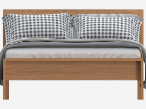 Kingsize Bed Ercol Bosco 3D Модель
