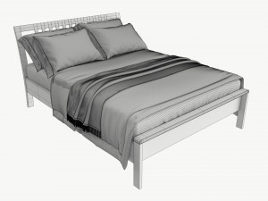 Kingsize Bed Ercol Bosco 3D Модель