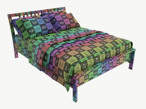 Kingsize Bed Ercol Bosco 3D Модель