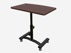 Laptop Cart Desk with Adjustable Height Model 3D