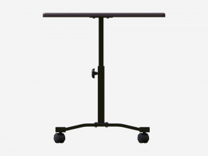 Laptop Cart Desk with Adjustable Height Model 3D