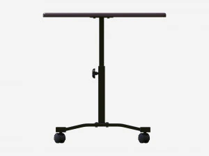 Laptop Cart Desk with Adjustable Height 3D Model