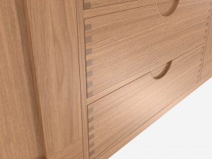 Large Sideboard Ercol Bosco 3D 모델