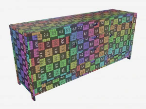 Large Sideboard Ercol Bosco 3D Model