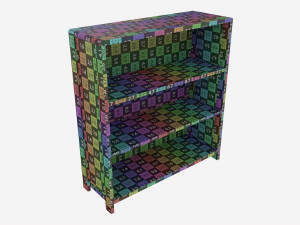 Low Bookcase Ercol Bosco 3D Модель