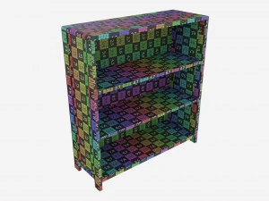 Low Bookcase Ercol Bosco 3D Model