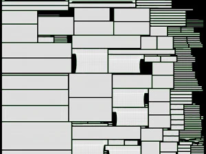 Scrivania a forma di L con ripiano Modello 3D