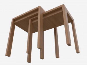 Nest of Tables Ercol Bosco 3D 모델