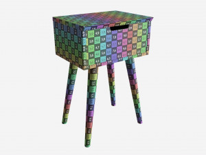 Nightstand Mitra Modelo 3D
