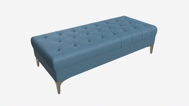 Ottoman Mayers 3D Модель .c4d .max .obj .3ds .fbx .stl .blend 