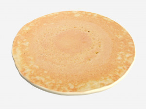 Pancake Single 3D Model