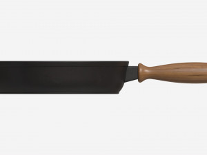 Pancakes on Frying Pan 3D Model