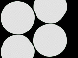 Pancakes on Frying Pan 3D Model