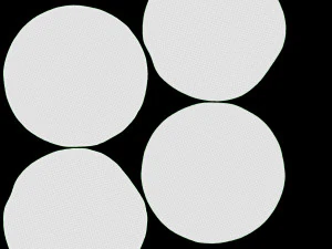 Pancakes on Frying Pan 3D Model