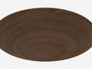 Pancakes Triangular Shape on Plate 3D Model