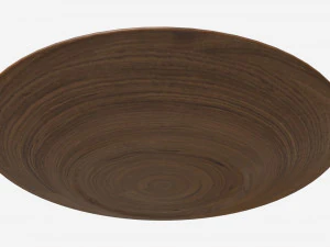 Pancakes Triangular Shape on Plate 3D Model