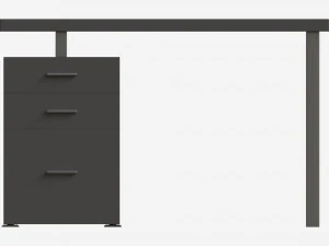 Reversible Set Up Office Desk 3D Model