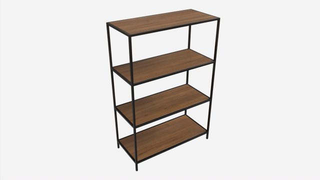Shelf Seaford 01 3D Model .c4d .max .obj .3ds .fbx .stl .blend 