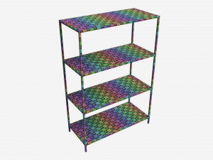 Shelf Seaford 01 3D Model