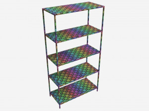 Shelf Seaford 03 3D Модель