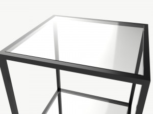 Shelf Seaford glass square 3D 模型