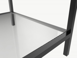 Shelf Seaford glass square 3D 模型