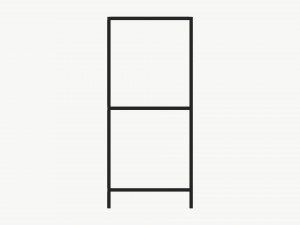 Shelf Seaford glass square 3D 模型