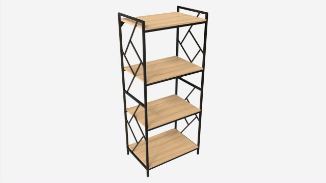 Shelf Study 02 3D 模型 .c4d .max .obj .3ds .fbx .stl .blend 