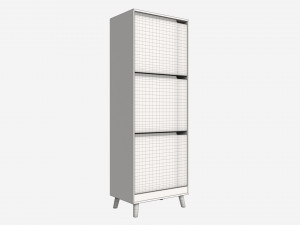 Shoe cabinet Mitra 3D Model
