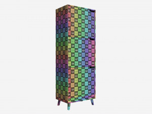 Shoe cabinet Mitra 3D Model