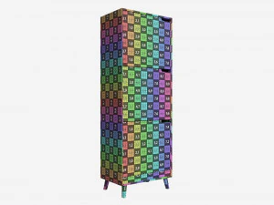Shoe cabinet Mitra 3D Model