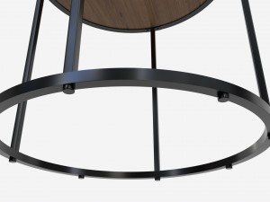 Side table Seaford 02 Modello 3D