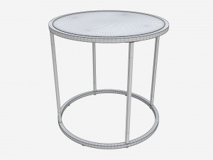 Side table Seaford 02 Modello 3D