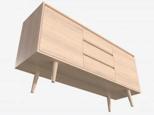 Sideboard Nagano 3D Model