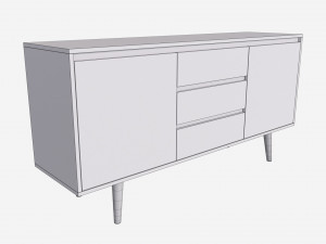 Sideboard Nagano Modèle 3D