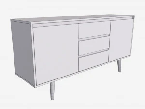 Sideboard Nagano 3D Model