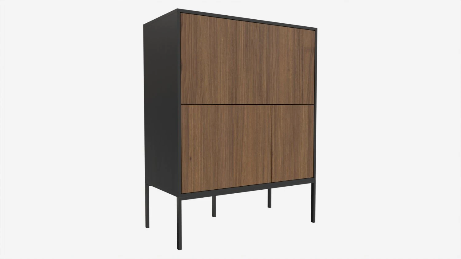 Sideboard Seaford 01 3D Model .c4d .max .obj .3ds .fbx .stl .blend 