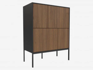 Sideboard Seaford 01 3D Model
