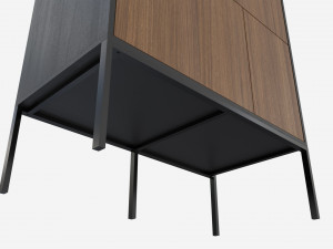 Sideboard Seaford 01 3D मॉडल